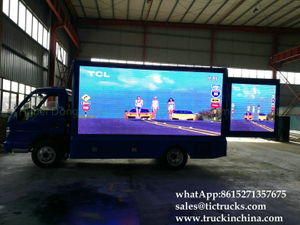 Foton 4x2 LED show mobile advertise truck LHD/RHD