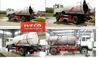 IVECO 4x2 Vacuum Sewage Truck