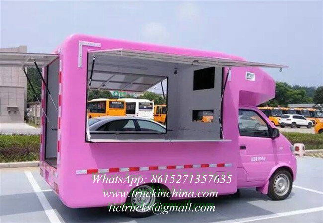 Dongfeng 5021XSH4EQ Snack Food Truck Fast Food Truck for Hot Sale