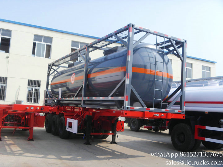 30ft Iso Tank-container Hydrochloric Acid 35% 28000L