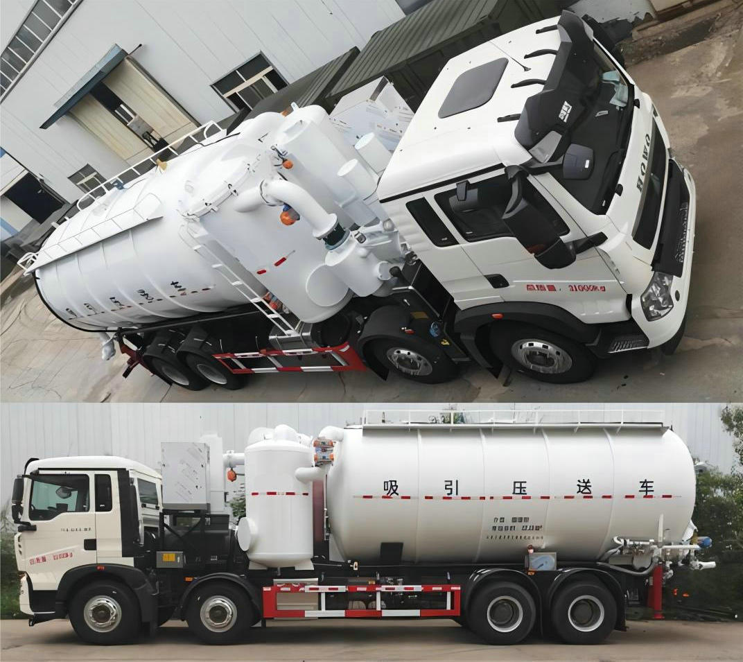 HOWO Industrial Vacuum Loader Truck (18) HOWO Industrial Vacuum Loader Truck (18)