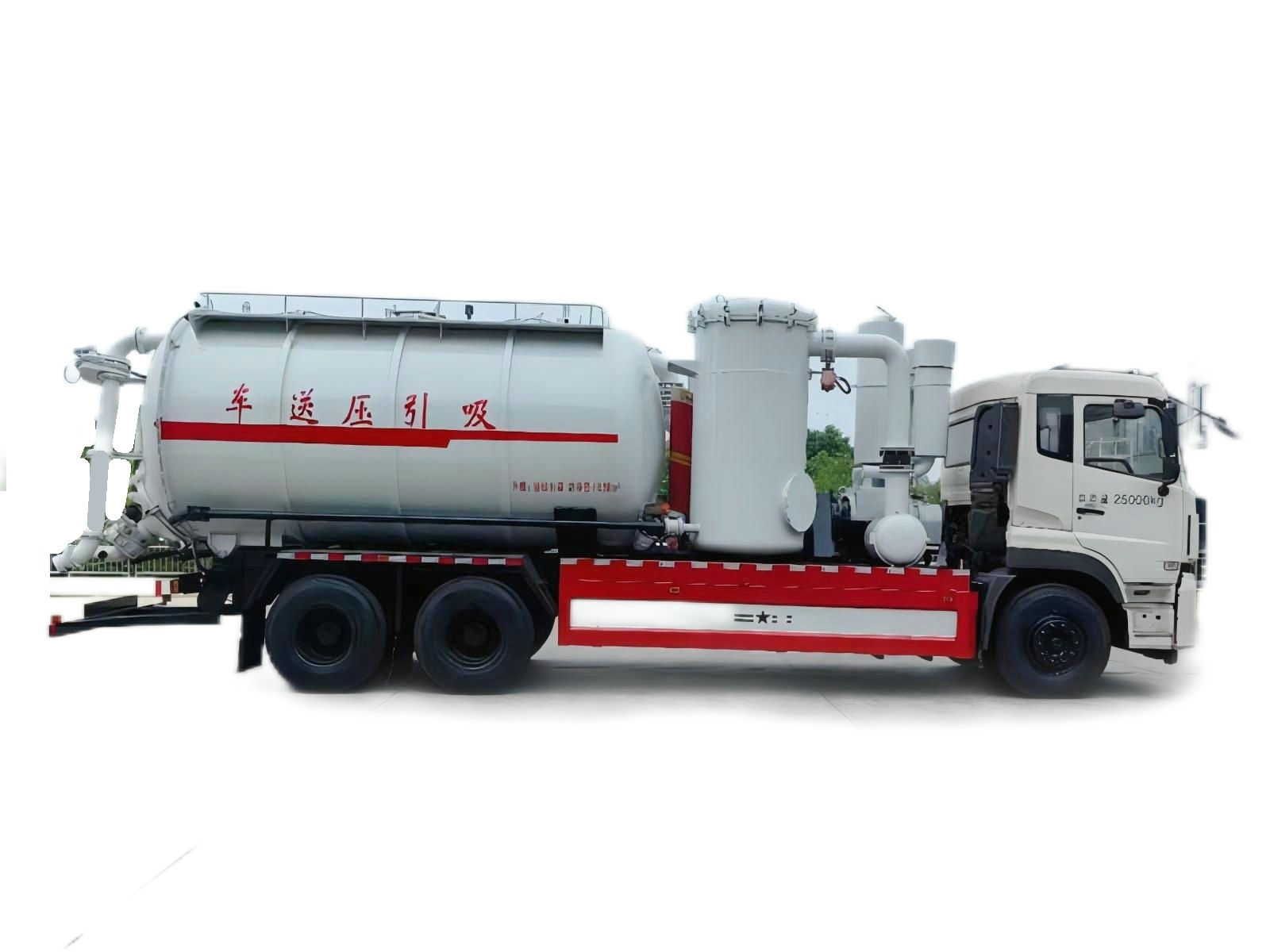 Customize DFAC Industrial Pneumatic Suction Vacuum Truck 16m3 
