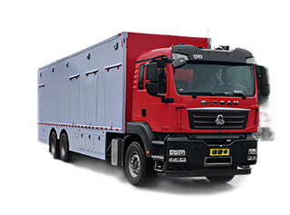 Customizing SITRAK Truck with Water Treatment System for Purifying Water 