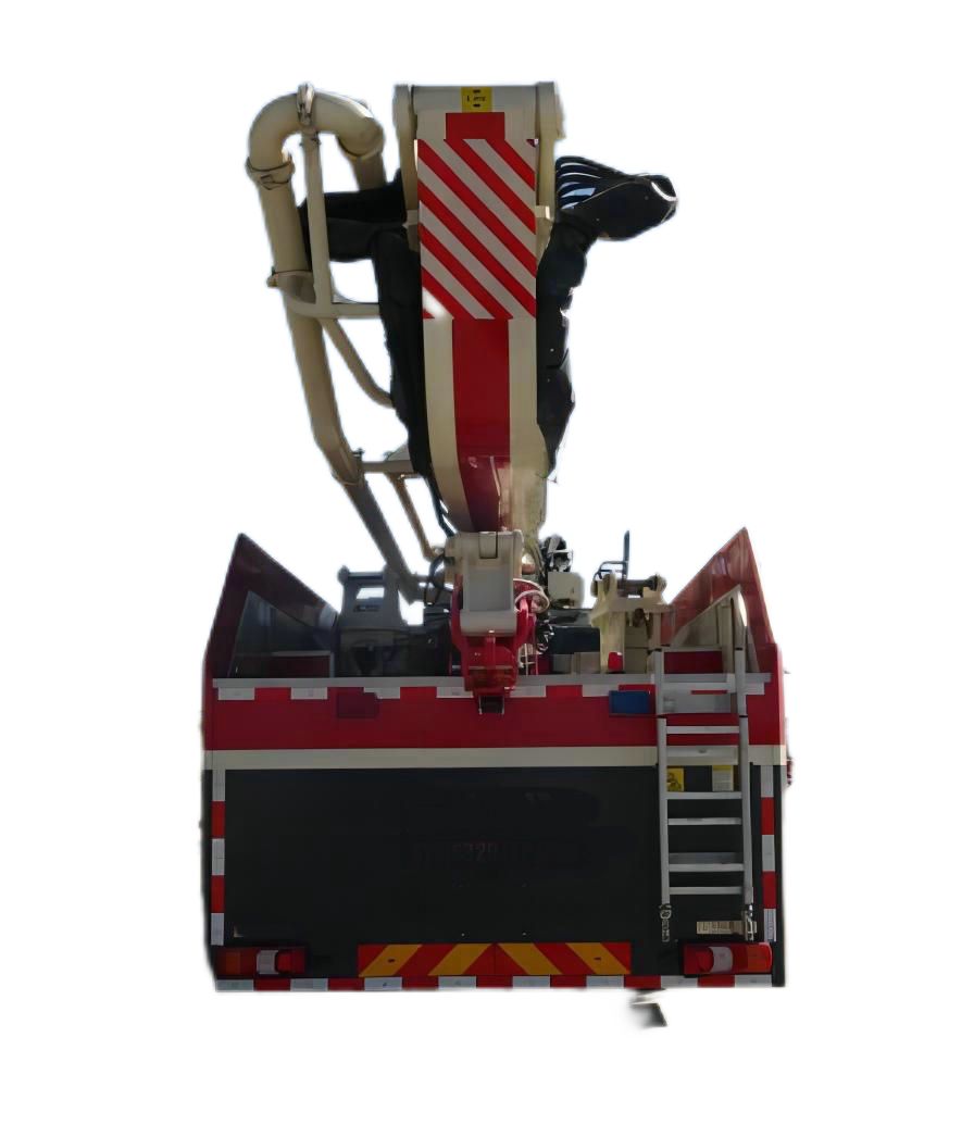 JP23 Water Tower Fire Truck With Hydraulic Forcible Entry System