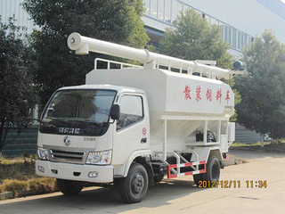 Bulk Poultry Feed Transport Truck 7cbm