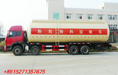 FAW J5 8x4 Pneumatic Bulk Tanker Truck 40~47 Cbm