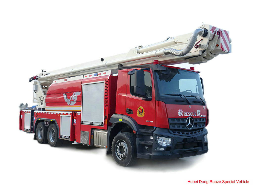 SITRAK 35M Jib Tower Water Foam Fire Fighting Truck JP35