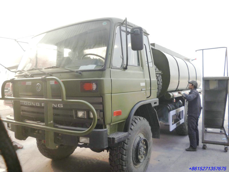 Dongfeng 6x6 Fuel Transport Tanker Truck All Wheel Drive Off Road Truck