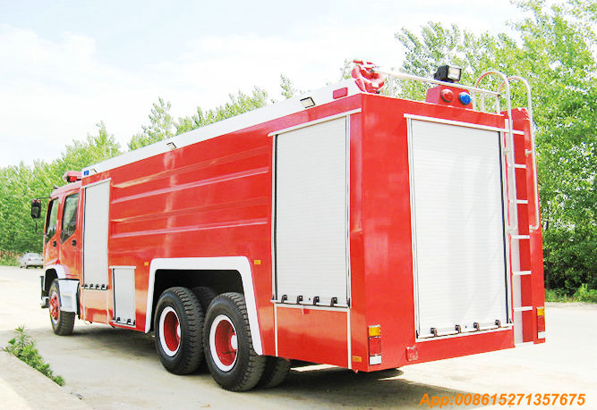 ISUZU Fire Truck 10T Water Foam Tanker