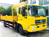 Dongfeng 6- 8 Ton Crane Truck with Tipping Cargo