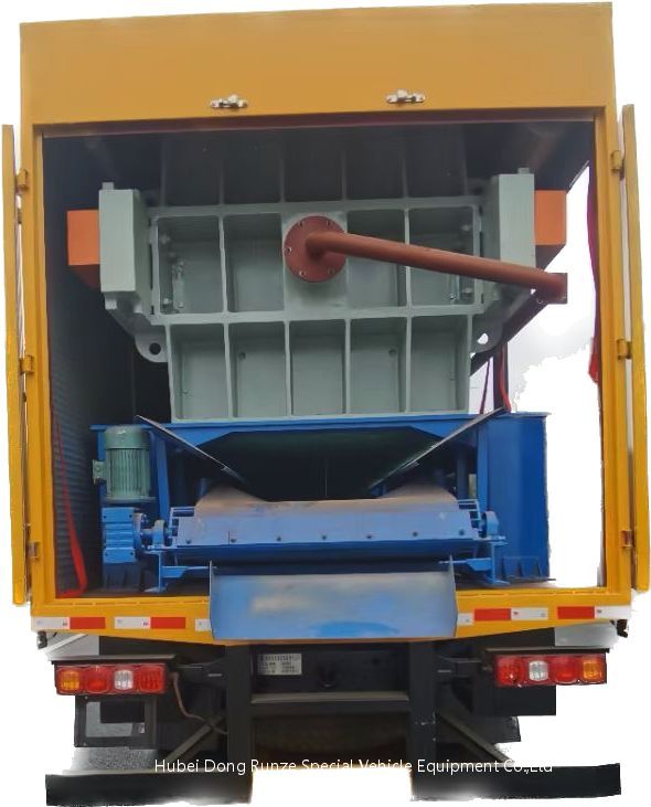 Customizing SHACMAN Mobile Dewatering Truck Mounted Filter Press System 