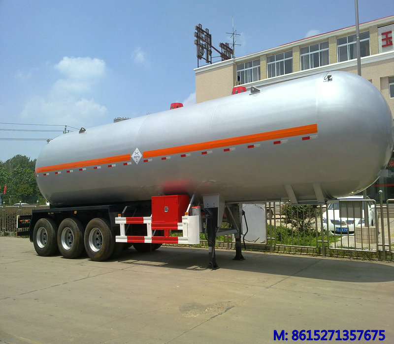 DTA Liquefied Gas Semi-trailer 48cbm for Liquid Ammonia