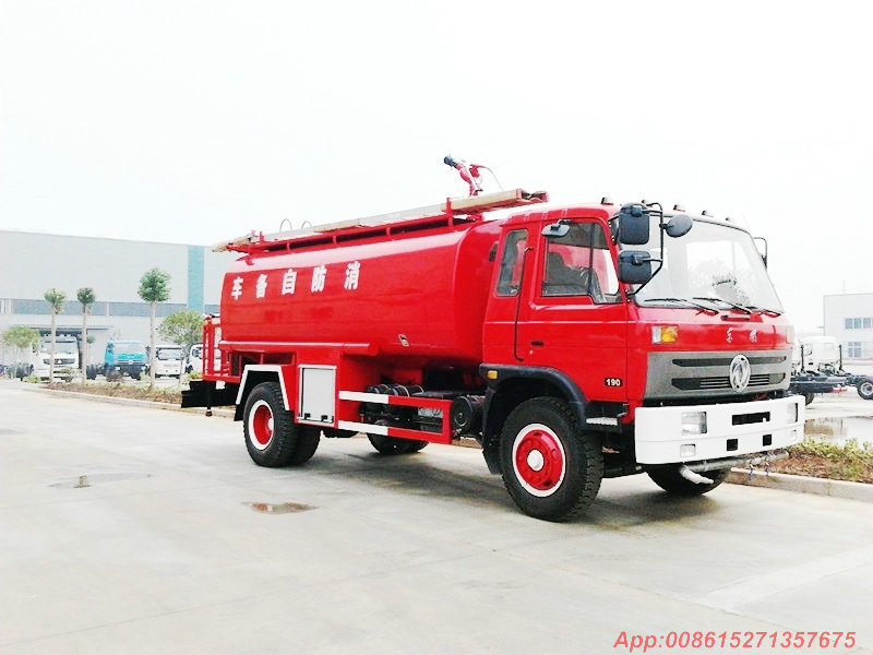 EQ 4x2 10T water tanker fire truck