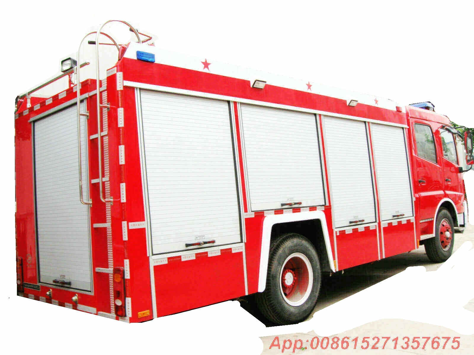 DFL 5500L Water Tanker Fire Truck