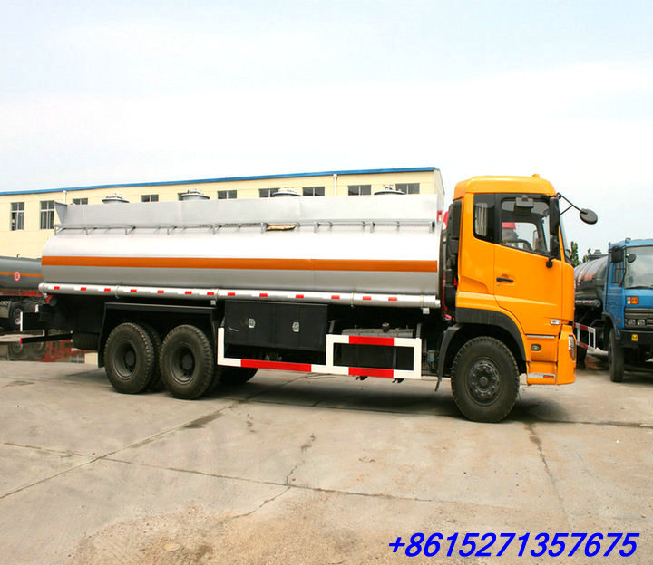 Dongfeng DFL 6x4 Stainless Steel Liquid Rubber Milk Tanker