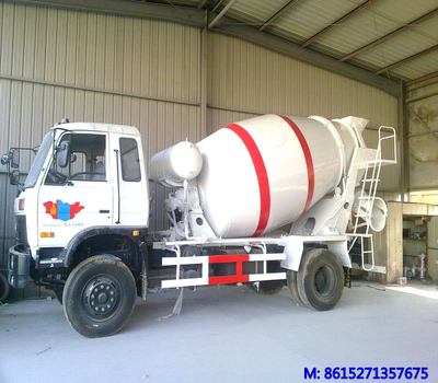 Dongfeng 4 ~6m3 small concrete mixer truck