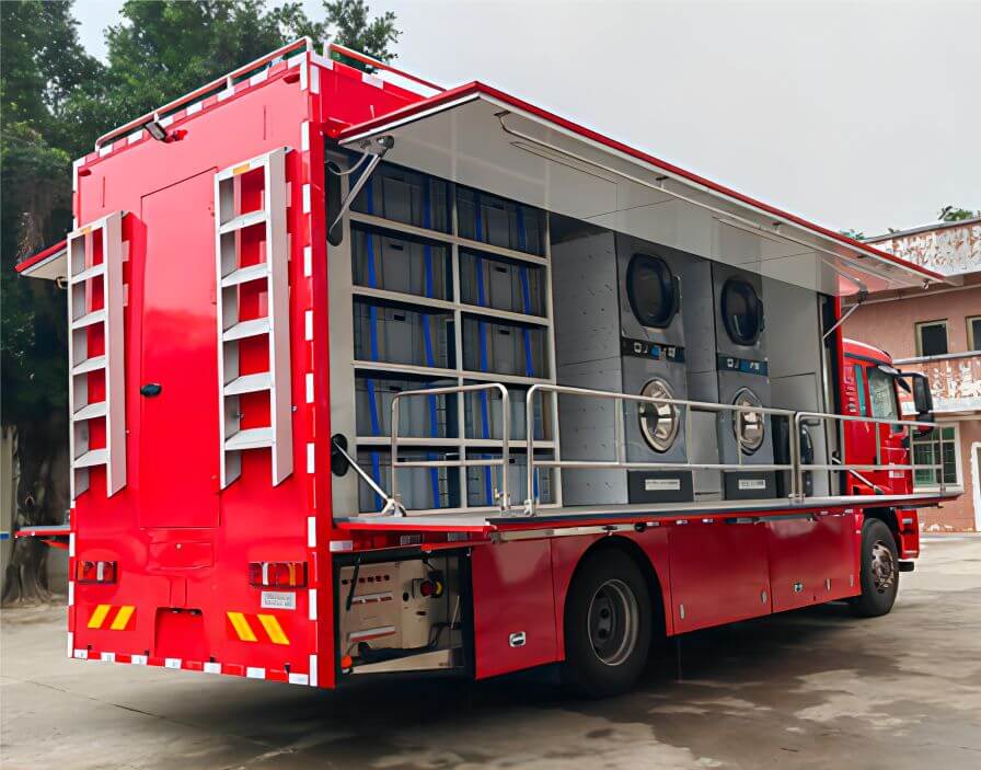 SITRAK Rolling laundry truck (2) SITRAK Rolling laundry truck (2)