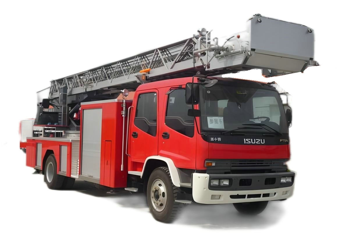 ISUZU 30Meters Aerial Ladder Fire Engine Truck