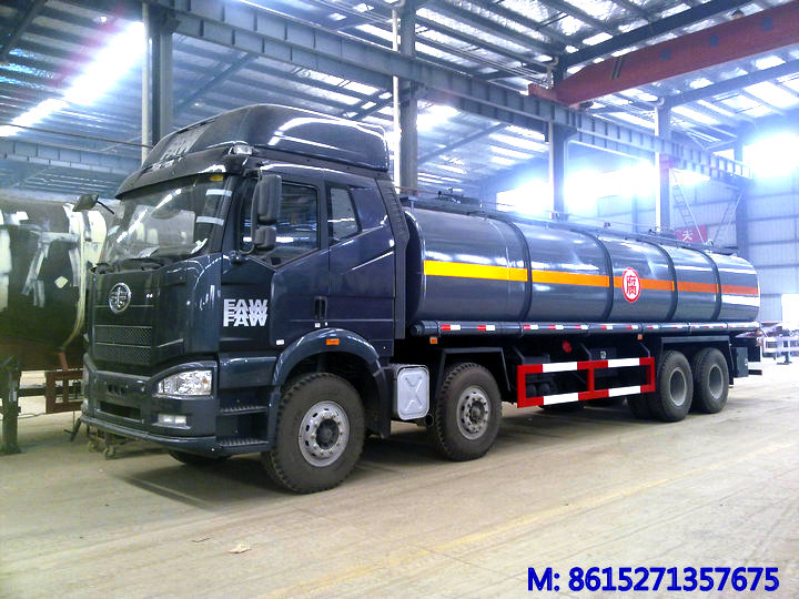 FAW 8x4 Chemical Acid Tanker 20~25MT <Customization LHD RHD>
