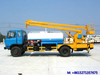 DTA 145 Multi-fonction Water Tank Truck with Aerial Platform Height 14m