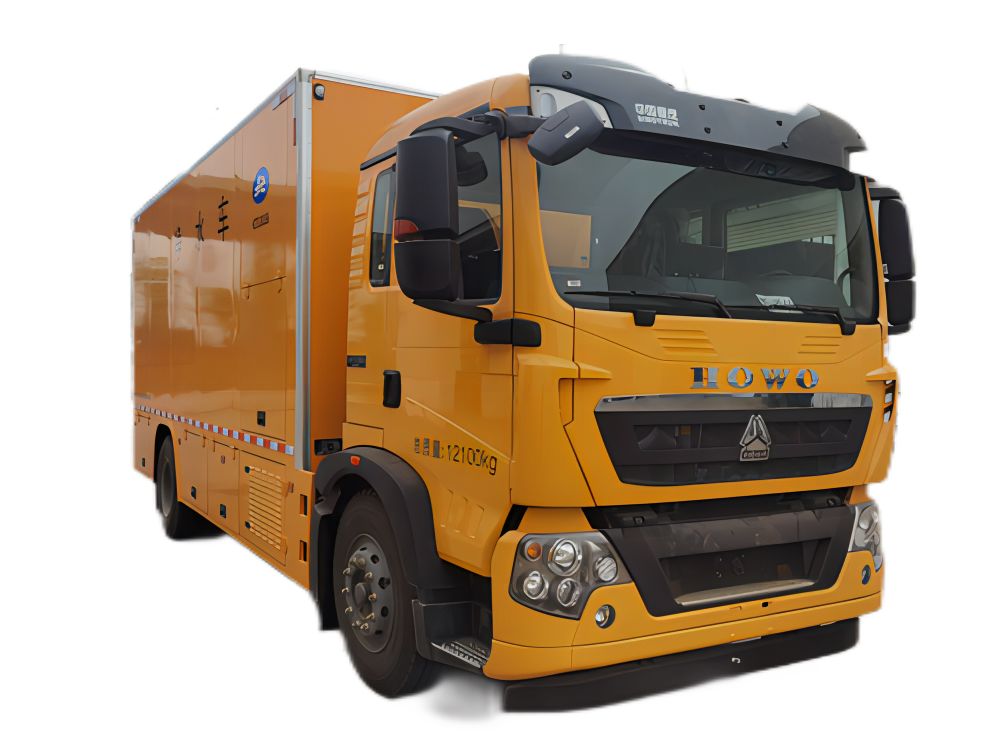 Customizing Sinotruck HOWO Water Purifier Trucks For Emergency Water Filtration Treatment