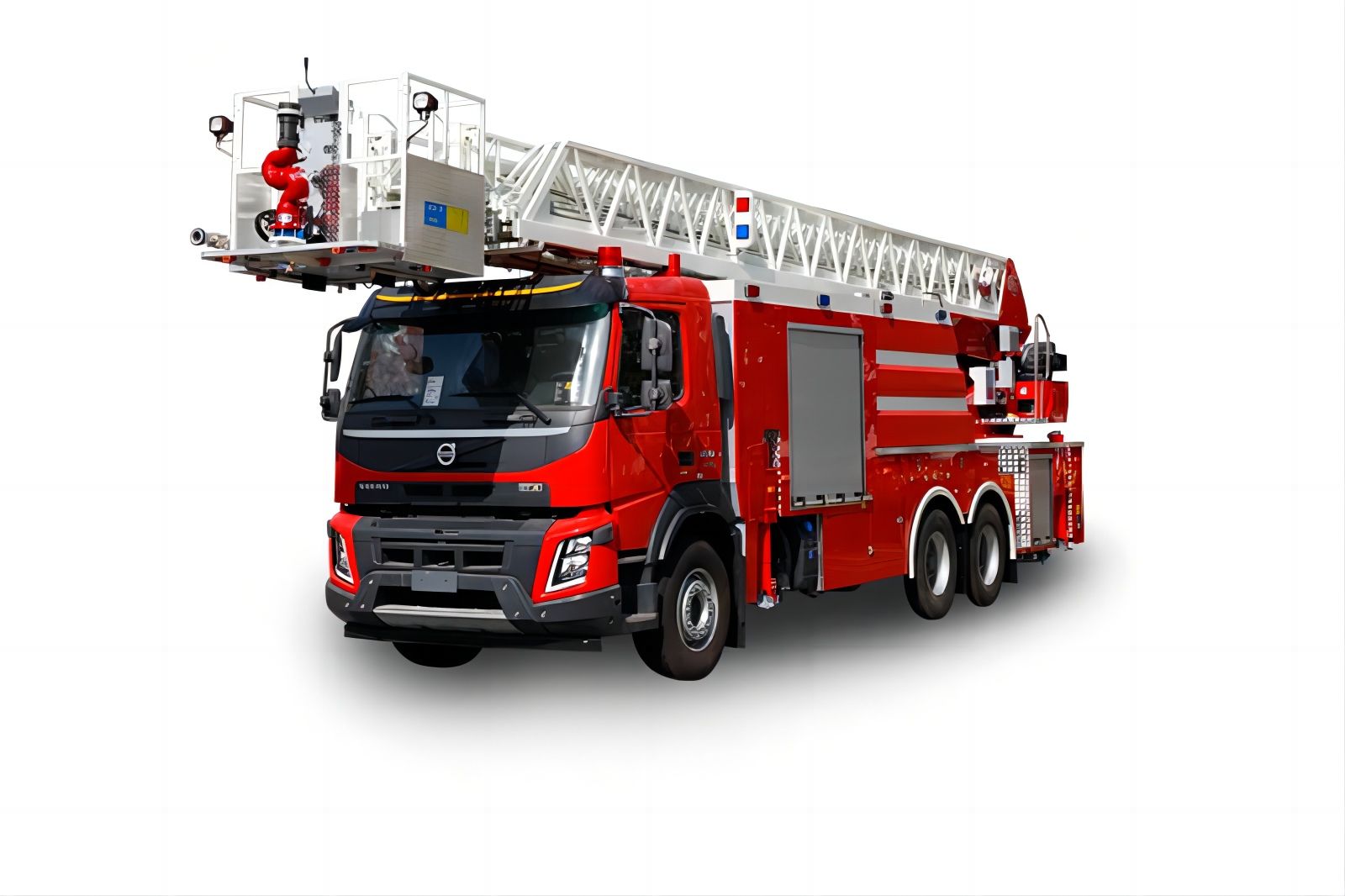  Volvo 53M Ladder Fire Truck