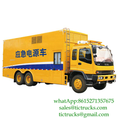 ISUZU 100kw-1000kw 6X4 power generator truck
