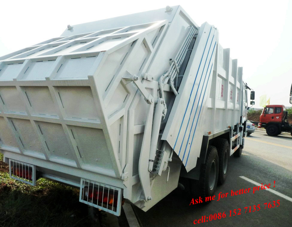 HOWO 22~25m3 Compressed Garbage Truck