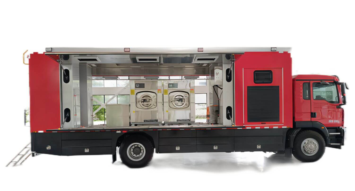 Customizing SITRAK Mobile Laundry Truck