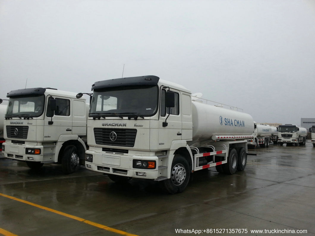 Customizing 10 Wheels Shacman Water Bowser (LHD RHD Offroad 18-22m3 Water Bowser with Stainless Water Pump optional Remote Water Cannon)