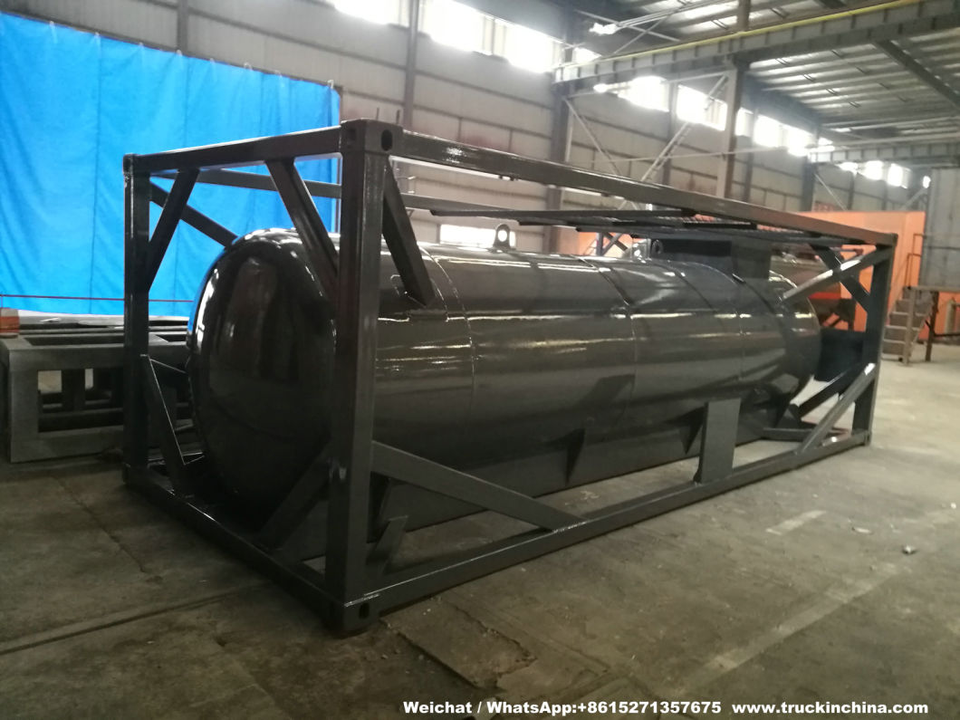 Customized Tank Container Sulfuric Acid Isotank (H2SO4 tank container) 20FT, 30FT 15m3-20m3