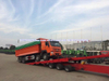 Heavy Equipment Recovery Wrecker Trailer with 12PCS Container Locks and Winch (Patform Liftable And Slide, Beam Stretchable)
