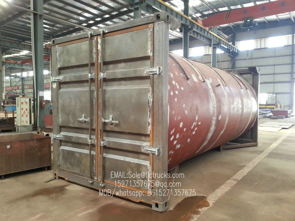 Wholesale Ft Iso Lpg Tank Container For Liquid Propane Cooking Gas