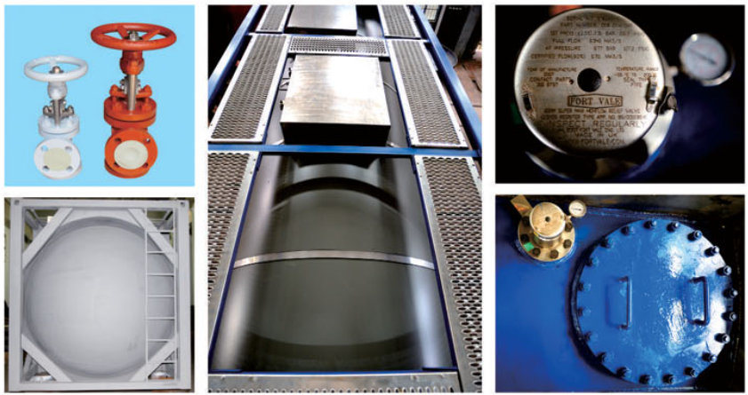 20FT Ahf Tank Container 22t6 (Anhydrous Hydrogen Fluoride ISOTank) for Road Transport Un1052