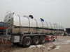 Drz Ammonium Nitrate Emulsion Tank Semi Trailer Insulated Cladding Stainless Steel Shell 27.3cbm Un2426