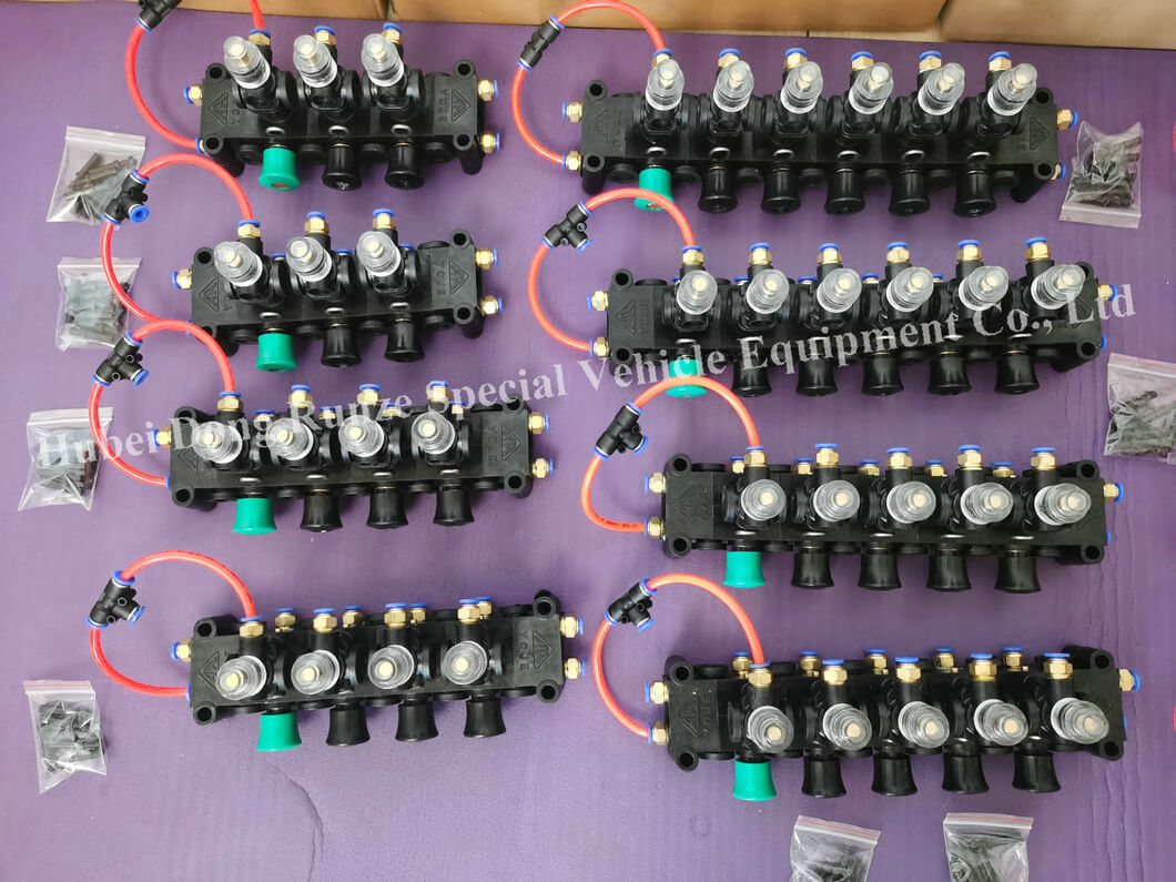 Plastic Pneumatic Control Block Valves for Fuel Tanker (14) Plastic Pneumatic Control Block Valves for Fuel Tanker (14)