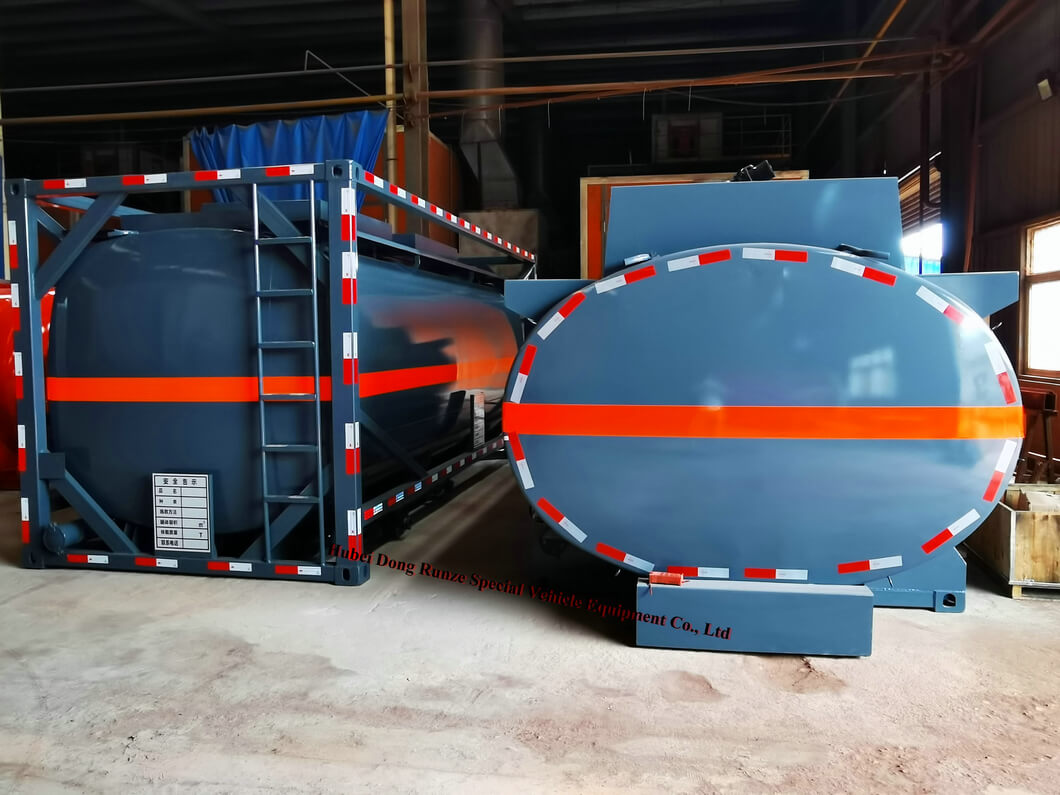 Lining PE Petrochemicals transport iso tank Container (8) Lining PE Petrochemicals transport iso tank Container (8)