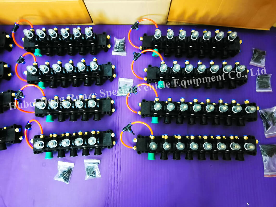 Plastic Pneumatic Control Block Valves for Fuel Tanker (16) Plastic Pneumatic Control Block Valves for Fuel Tanker (16)