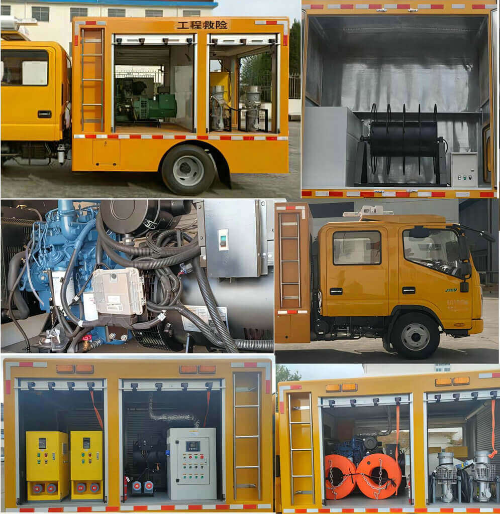 JAC Drainage Rescue pump trucks JAC Drainage Rescue pump trucks
