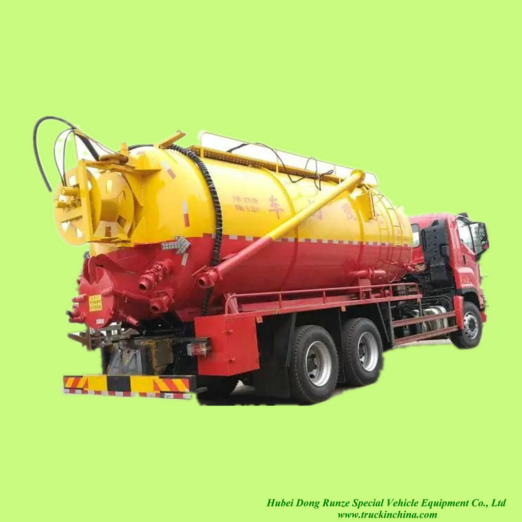 Wholesale Isuzu Giga Combined Sewer Jetting Vacuum Trucks Liters