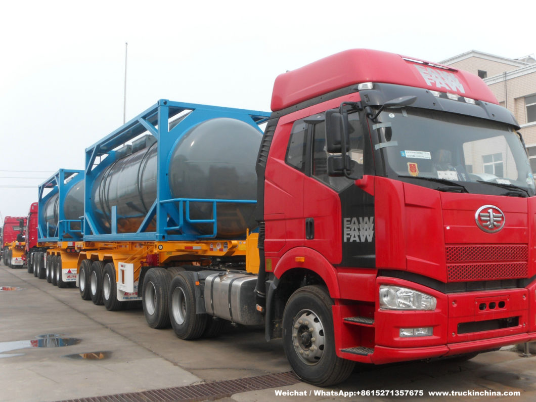 20FT Frame Swap Tank (Stainless Steel ISO Tank Container 25000Liters Yellow Phosphorus)