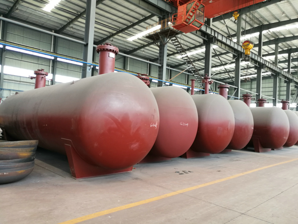 Mini 500 Gallons (1.89m3) Propane LPG Small Pressure Tank 1 Ton Cooking Gas Storage (LPG, DEM, Isobutane, cooking gas)