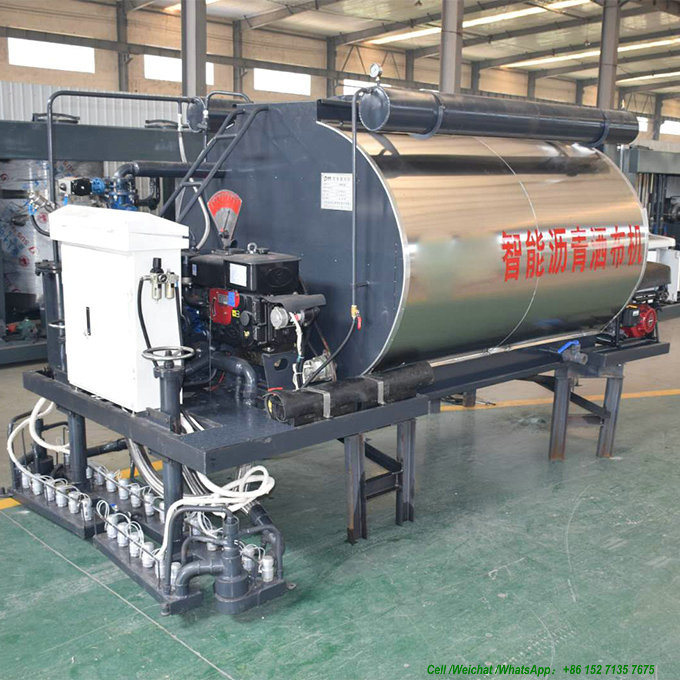Asphalt Distributor Tank SKD for Truck with Spraying Equipment (2000L, 4000L, 5000L Bitumen Tank Asphalt Sprayer for Truck Mounted Body)