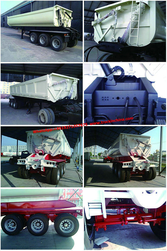 Customizing 22cbm 3 Axle Side Tipper Trailer (BPW Axles U-shape)