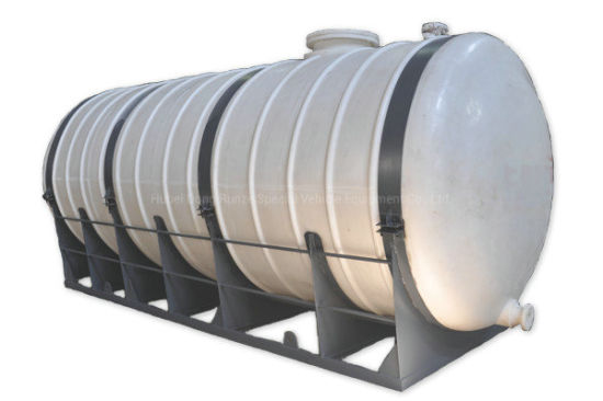 HCl Acid Liquid Transport Tanks for Truck Lorry Customizing 5m3 - 25m3 (Truck Mounted Tank body Carbon Steel inner Lined LLDPE)