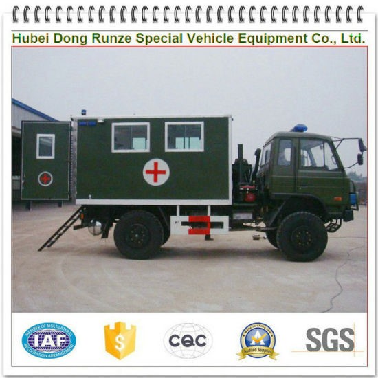 Customizing Dong Run Offroad Military Awd 4X4 Ambulance Mobile Clinic Vehicle