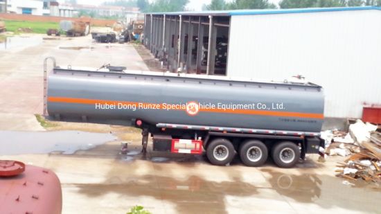 Acid Tanker Trailer for Road Transport (Hydrogen Fluoride) Hydrofluoric Acid Hf 48%