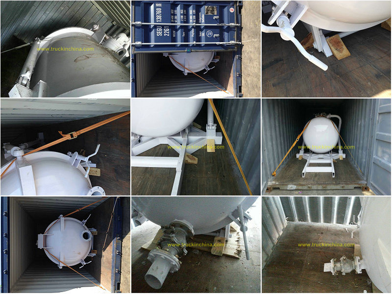 Septic vacuum Sewage Sludge Tank Body Customizing for Truck Mounted