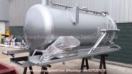 Vacuum Tank Body Septic-Emptier-Vacuum-Tanker-SKD-Kits-3, 000L - 10, 000litres