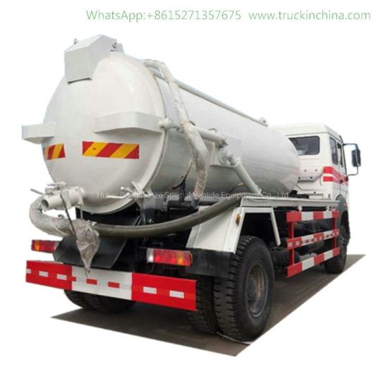 Beiben 4X4 off Road Vacuum Tanker Truck Sewage Pump Tanker